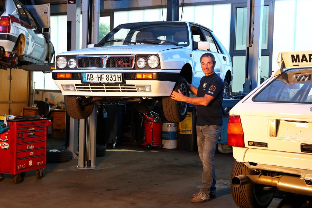 Restaurierung Lancia Integralr